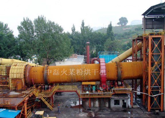 火某粉烘干客戶現(xiàn)場(chǎng)